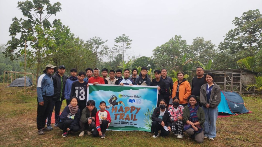 Participants of the Wipro Earthian Happy Trail 2 program.